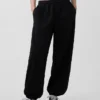 Baggy-Jogginghose mit mittlerer Leibhöhe aus Vintagesoft