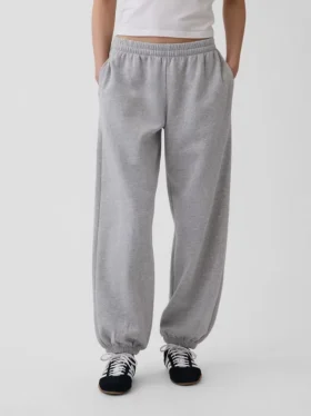 Baggy-Jogginghose mit mittlerer Leibhöhe aus Vintagesoft