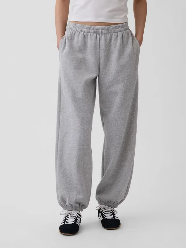 Baggy-Jogginghose mit mittlerer Leibhöhe aus Vintagesoft