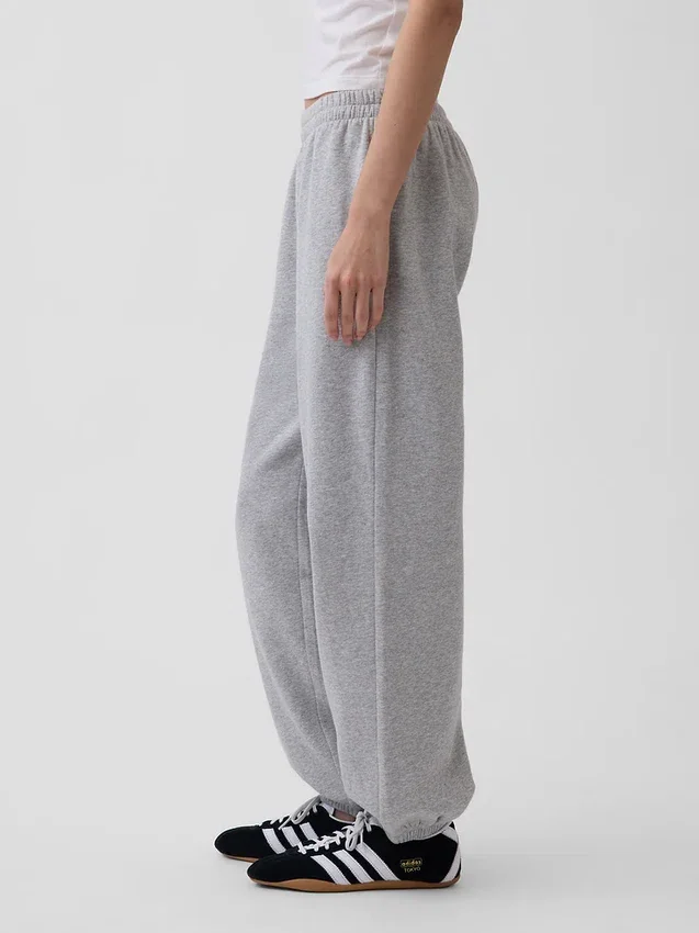 Baggy-Jogginghose mit mittlerer Leibhöhe aus Vintagesoft