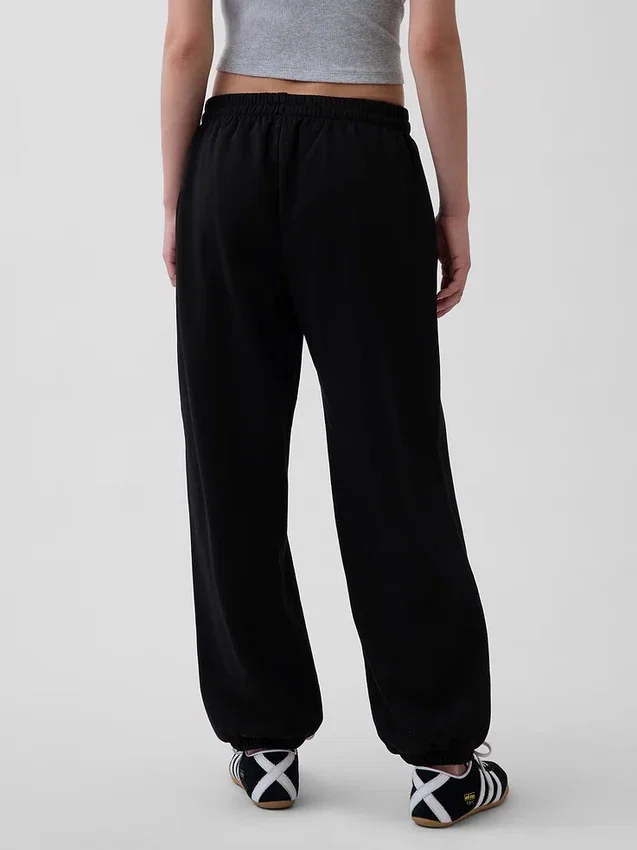 Baggy-Jogginghose mit mittlerer Leibhöhe aus Vintagesoft