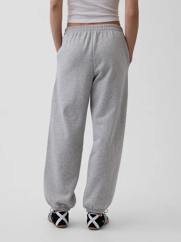 Baggy-Jogginghose mit mittlerer Leibhöhe aus Vintagesoft