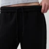Baggy-Jogginghose mit mittlerer Leibhöhe aus Vintagesoft