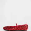 Ballerinas mit Pailletten für Kinder