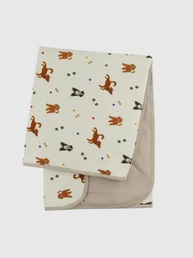 Bamboo Little Dogs Babydecke