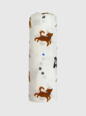 Bamboo Little Dogs Wickeltuch