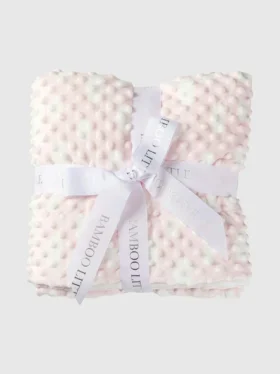 Bambus-Babydecke „Little Pink Cozy Cloud“