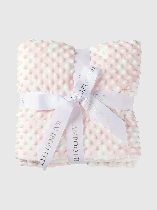 Bambus-Babydecke „Little Pink Cozy Cloud“