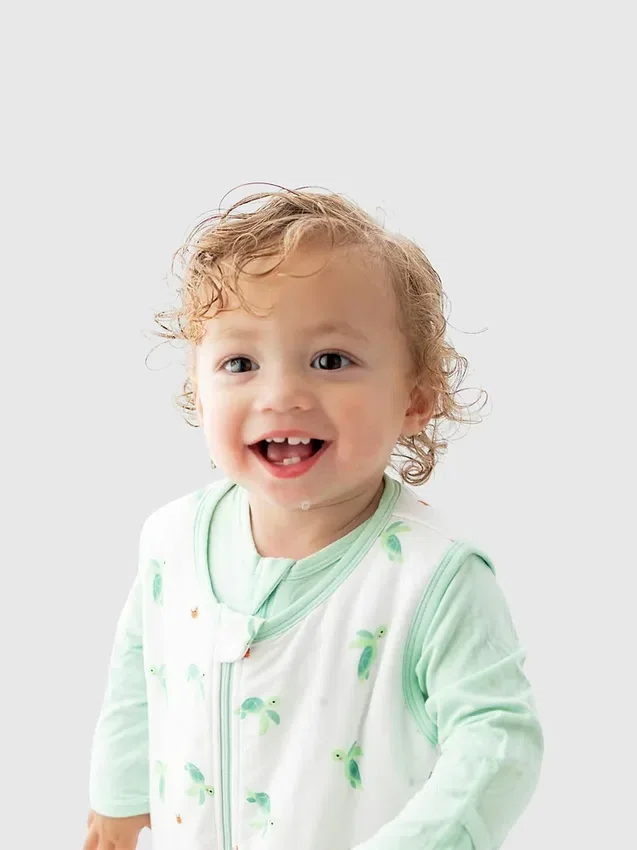 Bambus-Schlafsack „Little Turtle“ 0 bis 12 Monate