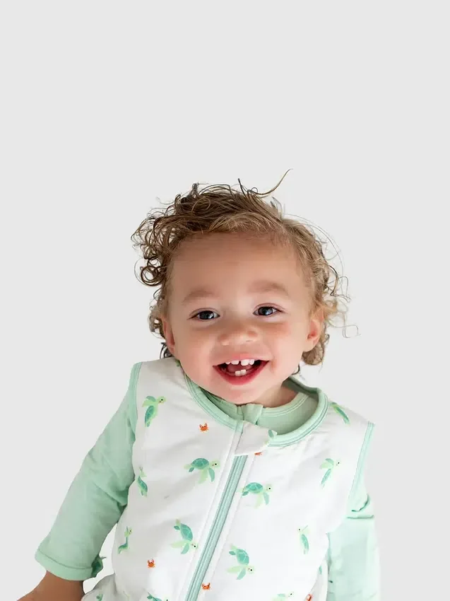 Bambus-Schlafsack „Little Turtle“ 0 bis 12 Monate