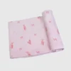 Bambus-Wickeldecke „Little Ballerina“