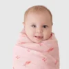 Bambus-Wickeldecke „Little Ballerina“