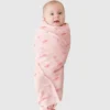 Bambus-Wickeldecke „Little Ballerina“