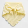 Bandana-Schal aus 100 % Baumwolle mit Lochstickerei