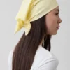 Bandana-Schal aus 100 % Baumwolle mit Lochstickerei