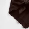 Bandana-Schal aus 100 % Baumwolle mit Lochstickerei