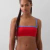 Bandeau-Bikini-Oberteil