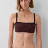 Bandeau-Bikini-Oberteil