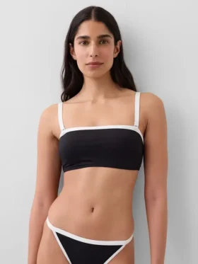 Bandeau-Bikini-Oberteil