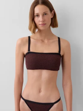 Bandeau-Bikini-Oberteil