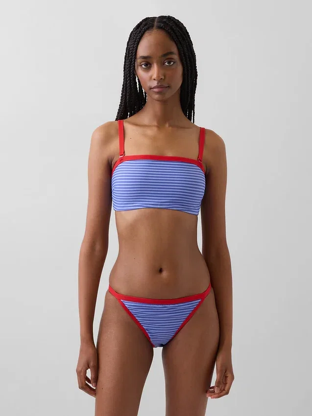 Bandeau-Bikini-Oberteil
