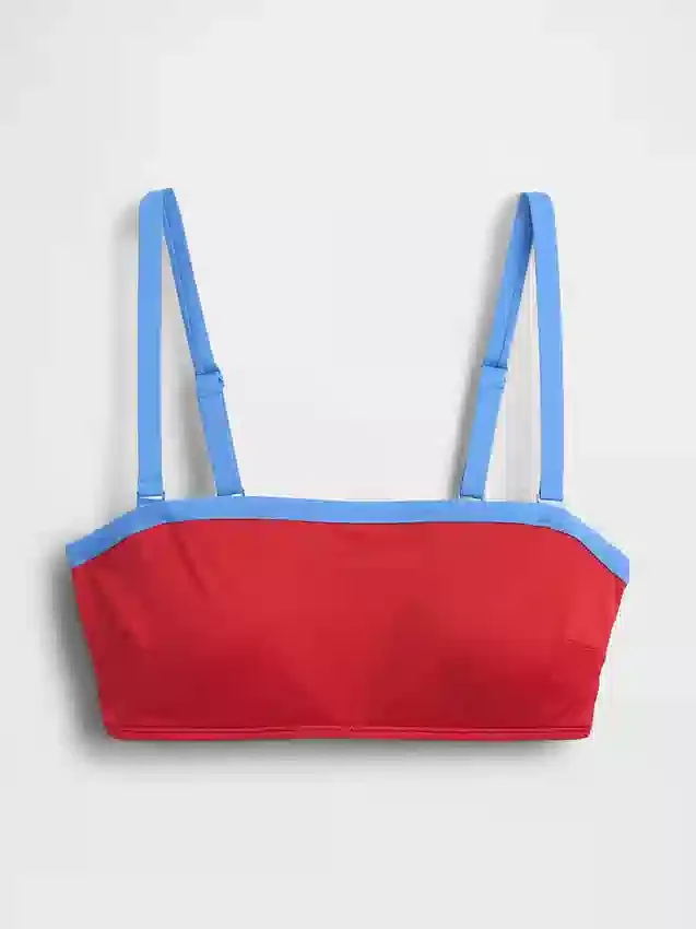Bandeau-Bikini-Oberteil