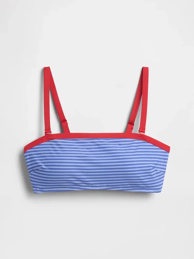Bandeau-Bikini-Oberteil