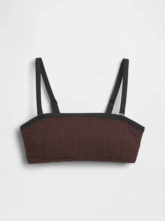 Bandeau-Bikini-Oberteil