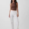 Barrel-Jeans mit hoher Leibhöhe