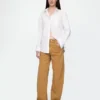 Barrel-Jeans mit hoher Leibhöhe