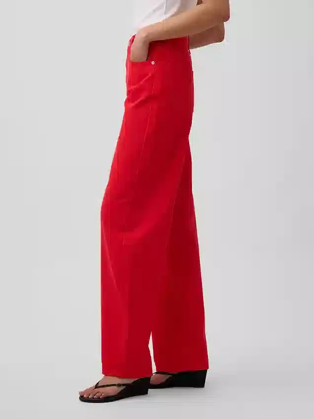 Barrel-Jeans mit hoher Leibhöhe