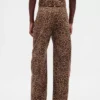 Barrel-Jeans mit hoher Leibhöhe