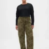 Barrel-Jeans mit hoher Leibhöhe