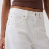 Barrel-Jeans mit hoher Leibhöhe