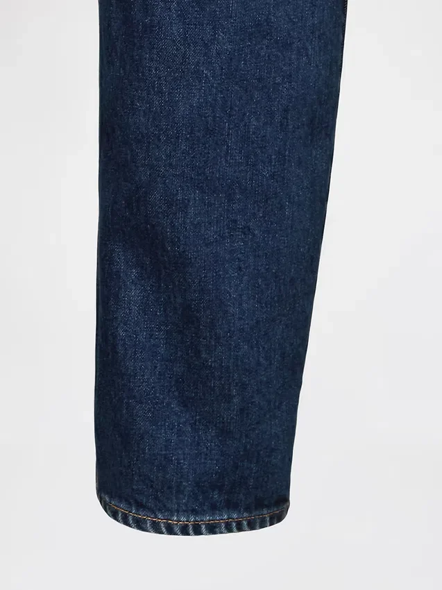 Barrel-Jeans mit hoher Leibhöhe