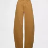 Barrel-Jeans mit hoher Leibhöhe