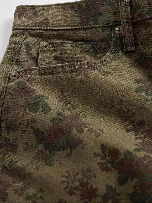 Barrel-Jeans mit hoher Leibhöhe