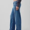 Barrel-Jeans mit niedriger Leibhöhe