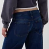Barrel-Jeans mit niedriger Leibhöhe