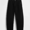 Barrel-Jeans mit niedriger Leibhöhe