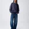 Barrel-Jeans mit niedriger Leibhöhe