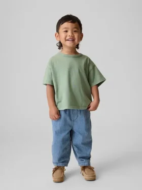 Barrel-Jeans zum Hineinschlüpfen für Baby & Kleinkind