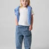 Barrel-Jeans zum Hineinschlüpfen für Baby & Kleinkind