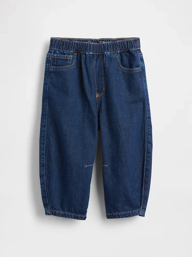 Barrel-Jeans zum Hineinschlüpfen für Baby & Kleinkind