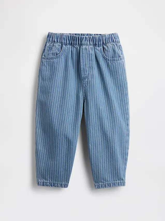 Barrel-Jeans zum Hineinschlüpfen für Baby & Kleinkind