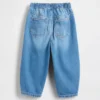 Barrel-Jeans zum Hineinschlüpfen für Baby & Kleinkind