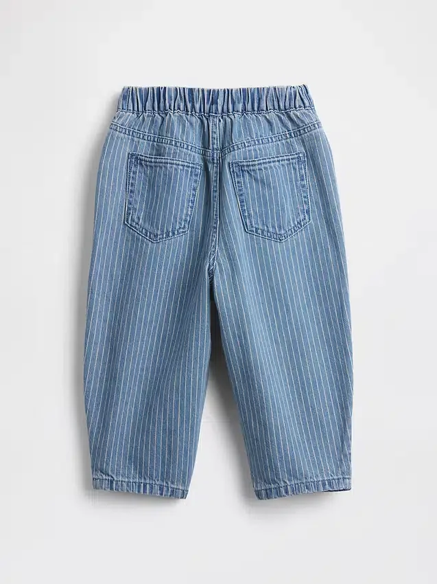 Barrel-Jeans zum Hineinschlüpfen für Baby & Kleinkind