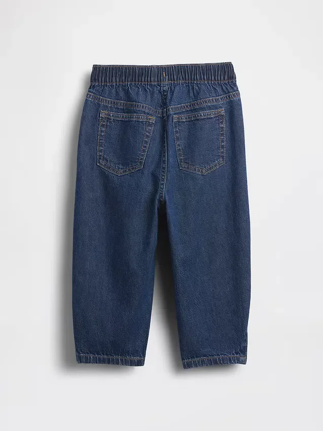 Barrel-Jeans zum Hineinschlüpfen für Baby & Kleinkind