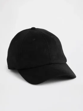 Baseballhut aus veganem Wildleder