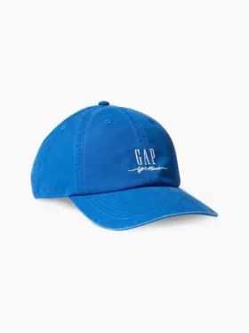 Baseballhut mit blauem Logo